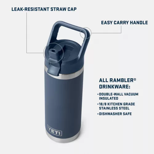 RAMBLER 18oz STRAW BOTTLE